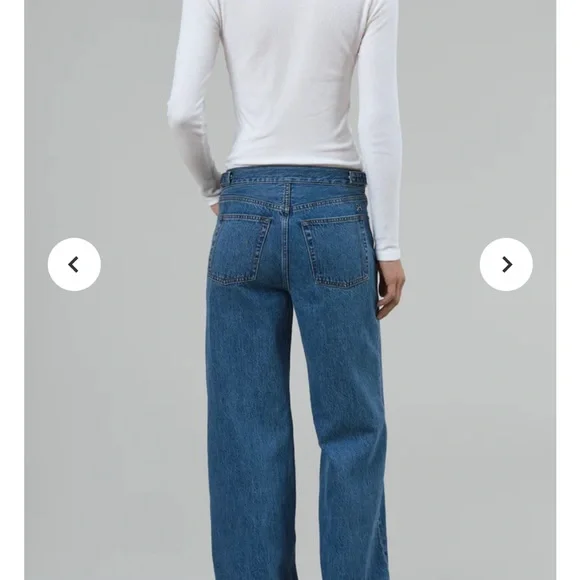 Still Here Buckle Jeans in Classic Blue - Picture 3 of 9